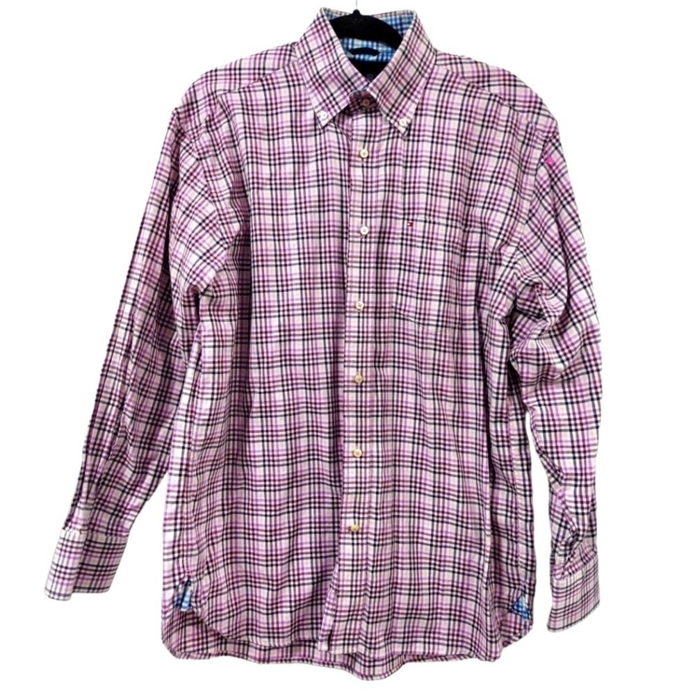Tommy Hilfiger 80's 2 Ply Fabric Collar Shirt